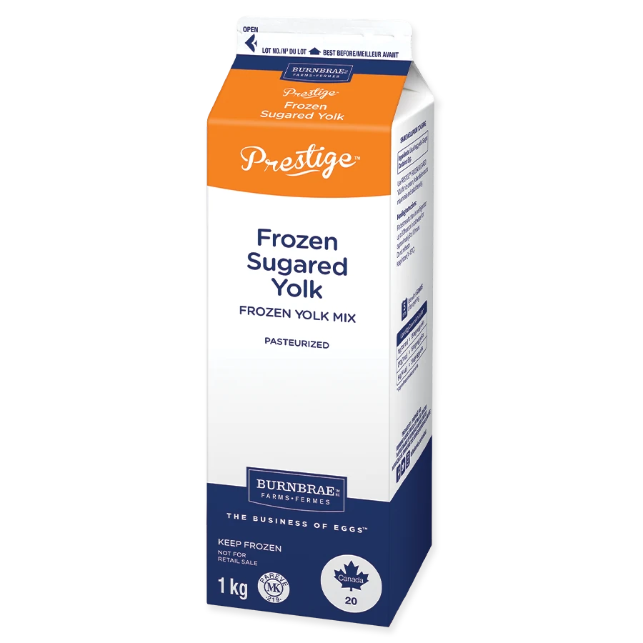 BURNBRAE FARMS Frozen Sugared Yolk 1 kg