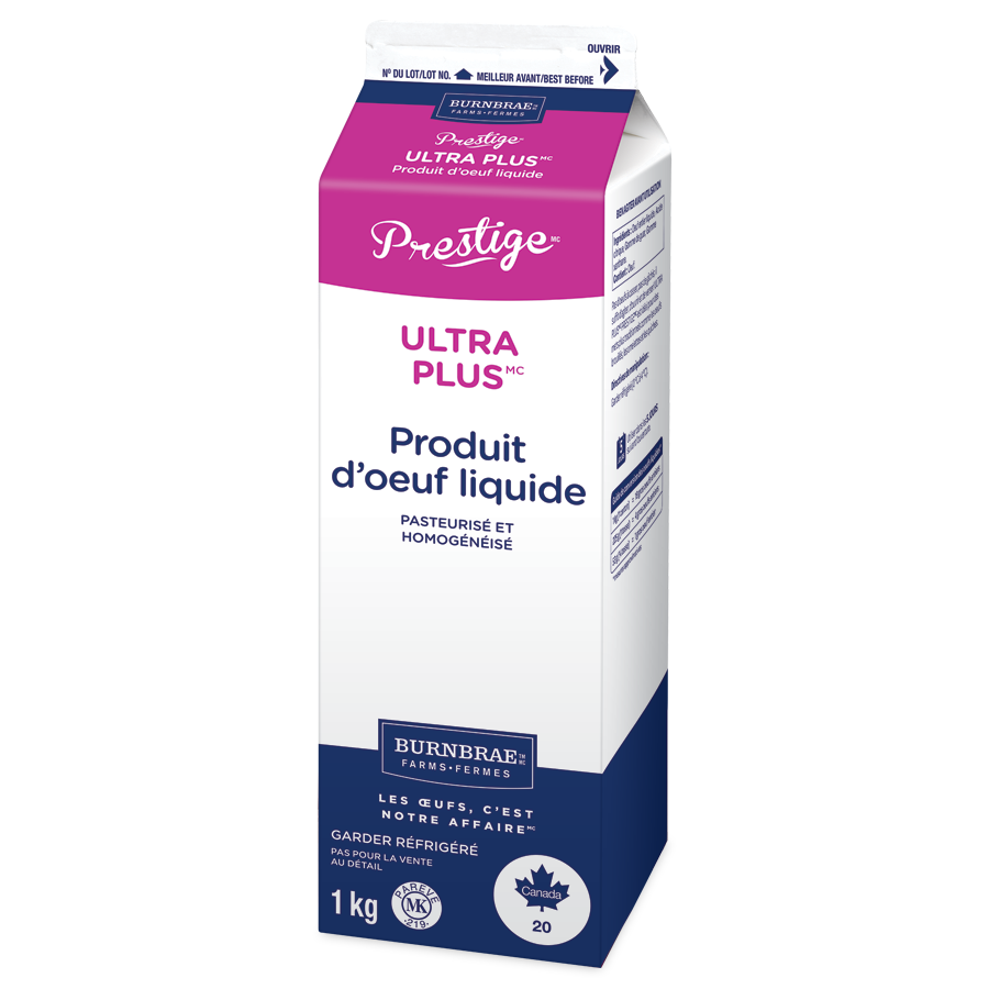 Produit d’œuf liquide Ultra Plus