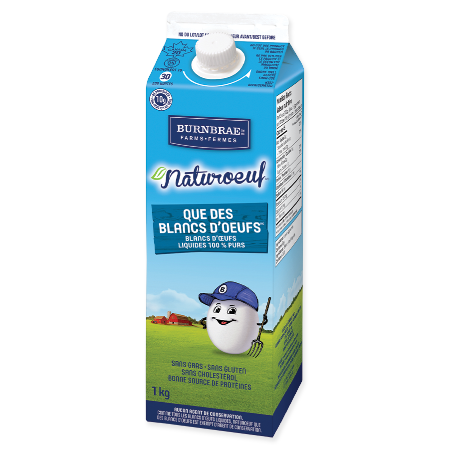Que des blancs d’œufs