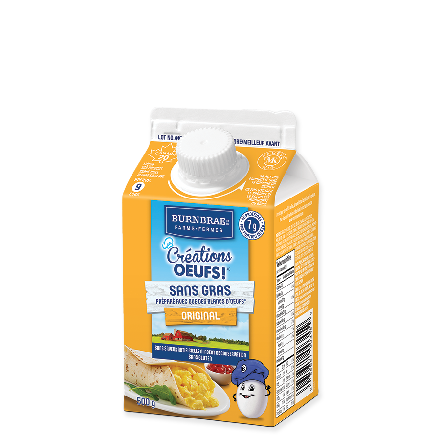 Sans gras, saveur originale