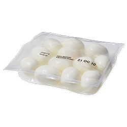 BURNBRAE FARMS Free Run Medium Hard Boiled Eggs