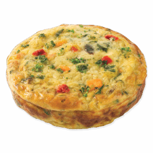 EGG BAKES! Garden Vegetable Crustless Quiche